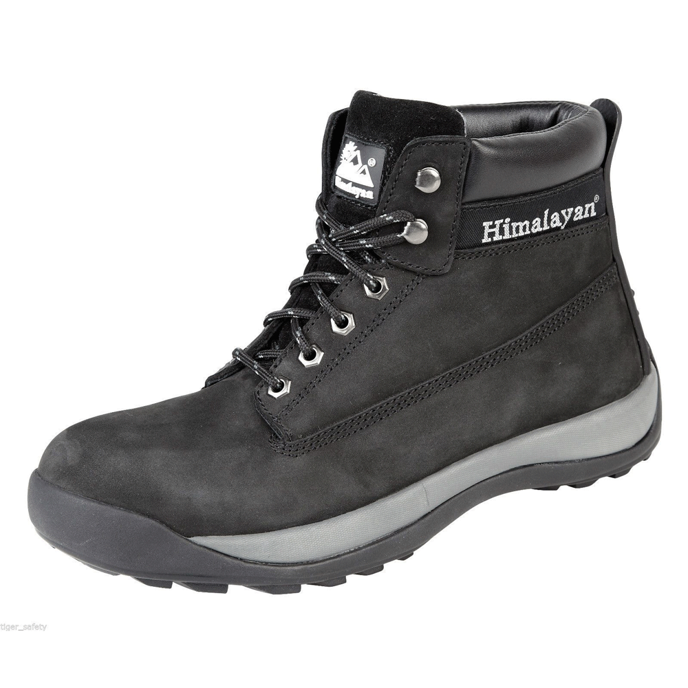 Himalayan 5140 SBP SRA Black Nubuck Iconic Steel Toe Safety Boots Work Boot PPE - Premium SAFETY BOOTS from Himalayan - Just £34.99! Shop now at workboots-online.co.uk