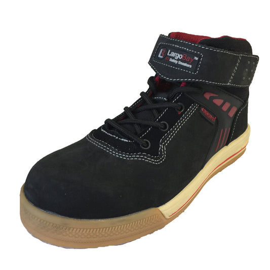 Buckler Duke Safety Boot S3 SRC Black Crazy Horse Leather Rubber Outsole Safety Boot SZ 6-13 - Premium SAFETY BOOTS from Buckler - Just £44.99! Shop now at workboots-online.co.uk