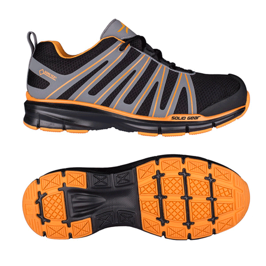 Solid Gear Triumph GTX S3 By Snickers Gore-tex Lightweight Safety Work Trainer - Premium SAFETY TRAINERS from SOLID GEAR - Just £130.40! Shop now at workboots-online.co.uk