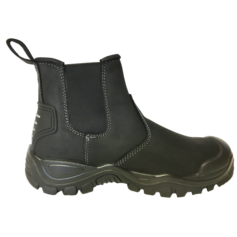 Buckler BSH006BK Safety Dealer Work Boots Black (Sizes 6-12) Men's Steel Toe Cap - Premium SAFETY BOOTS from Buckler - Just £46.99! Shop now at workboots-online.co.uk