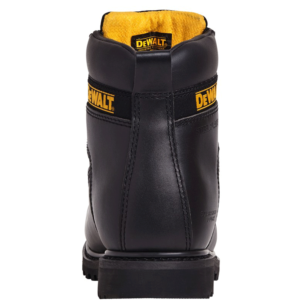 Dewalt Maxi Black Leather Goodyear Welted Work Boot - Premium SAFETY BOOTS from Dewalt - Just £56.95! Shop now at workboots-online.co.uk