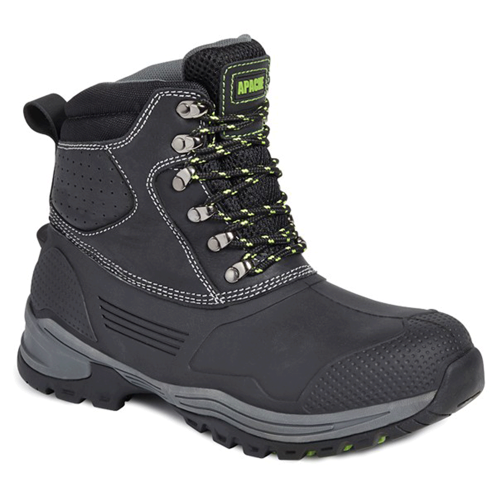 Apache Digger Waterproof Steel Toe Work Boot - Premium SAFETY BOOTS from Apache - Just £29.95! Shop now at workboots-online.co.uk
