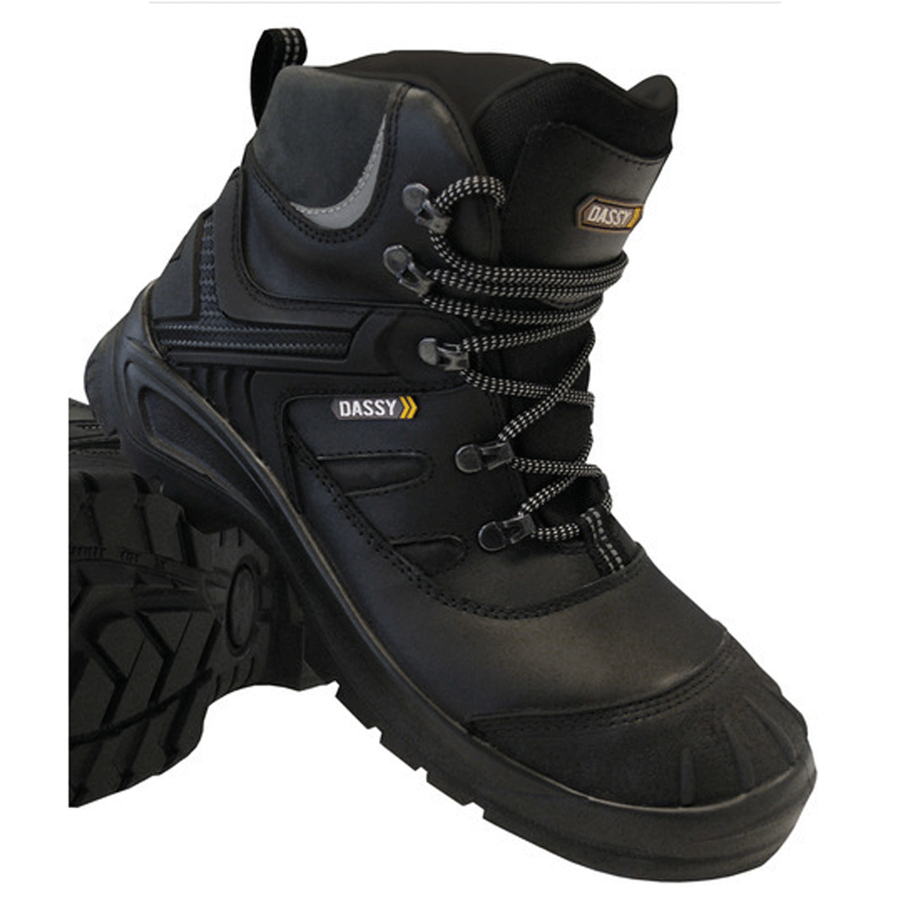 DASSY Thanos S3 10008 Water-Repellent Anti-Static Boot - Premium SAFETY BOOTS from Dassy - Just £81.45! Shop now at workboots-online.co.uk