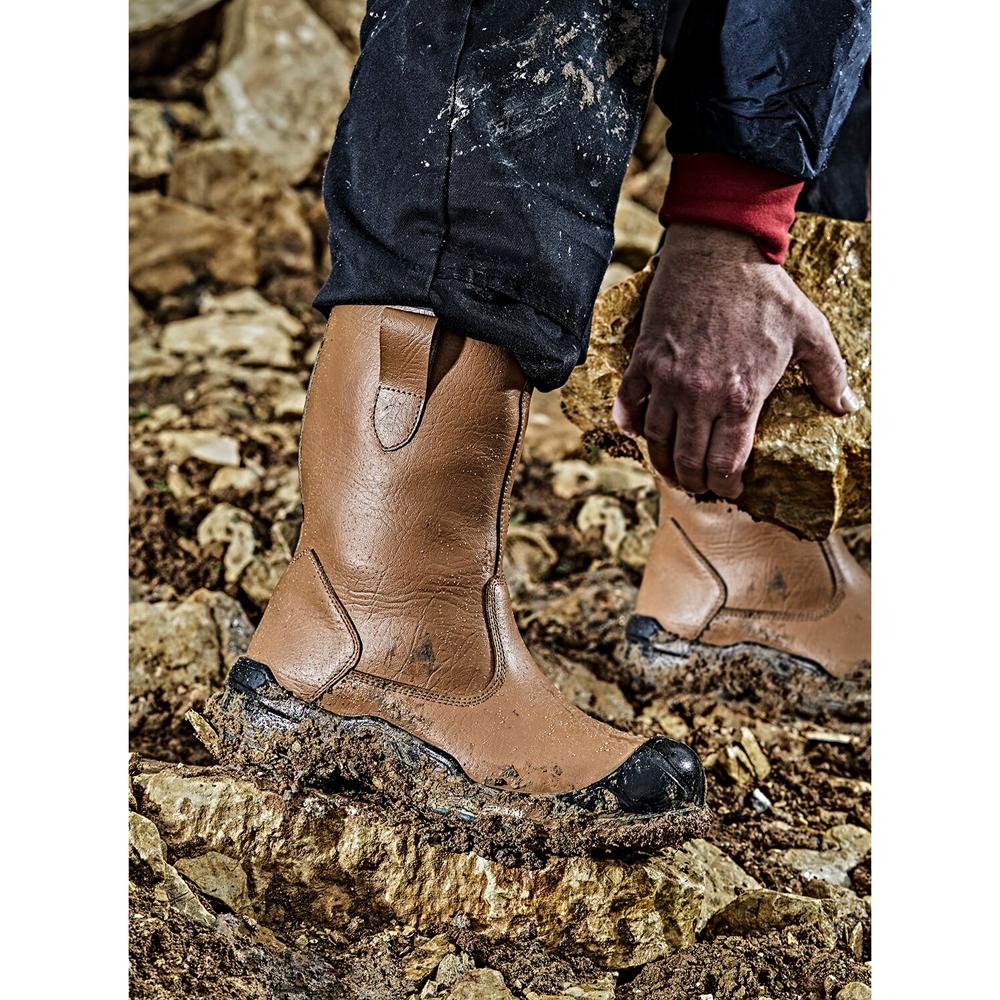 Dickies Dixon Lined Safety Work Rigger Boot FA23350S - Premium RIGGER BOOTS from Dickies - Just £34.64! Shop now at workboots-online.co.uk