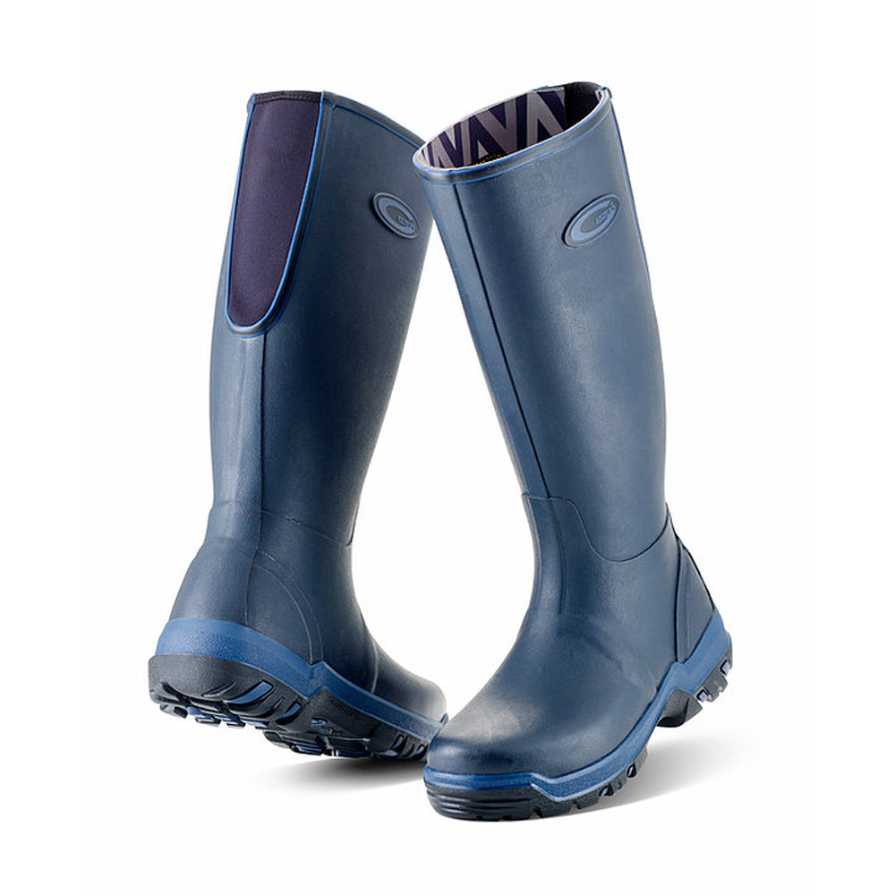 Grubs Rainline Lightweight Rubber Stretch Wellington Boot Welly Various Colours - Premium WELLINGTON BOOTS from Grubs - Just £61.20! Shop now at workboots-online.co.uk