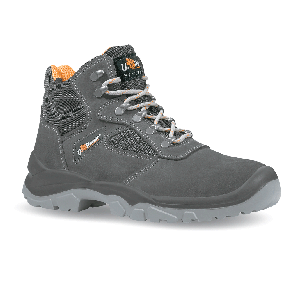 U-Power Real S1P SRC Steel Toe Cap Safety Work Boot - Premium SAFETY BOOTS from UPOWER - Just £31.50! Shop now at workboots-online.co.uk