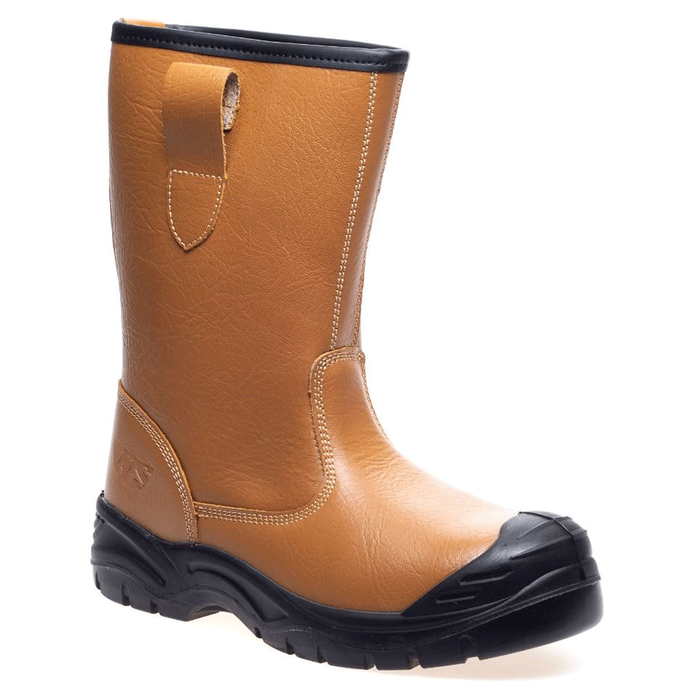 Worksite SS403SM Leather Rigger Safety Boot - Premium RIGGER BOOTS from Worksite - Just £31.45! Shop now at workboots-online.co.uk