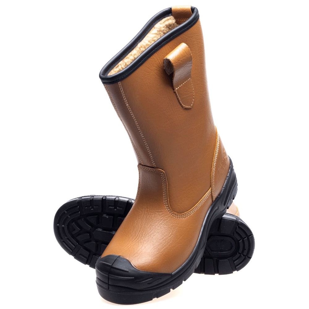 Worksite SS403SM Leather Rigger Safety Boot - Premium RIGGER BOOTS from Worksite - Just £31.45! Shop now at workboots-online.co.uk