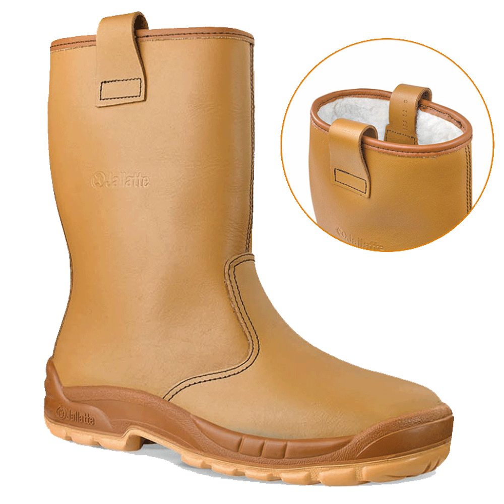 Jallatte Jalfrigg SAS S2 CI SRC Water-Repellent Steel Toe Work Rigger Boots - Premium RIGGER BOOTS from Jallatte - Just £80.22! Shop now at workboots-online.co.uk