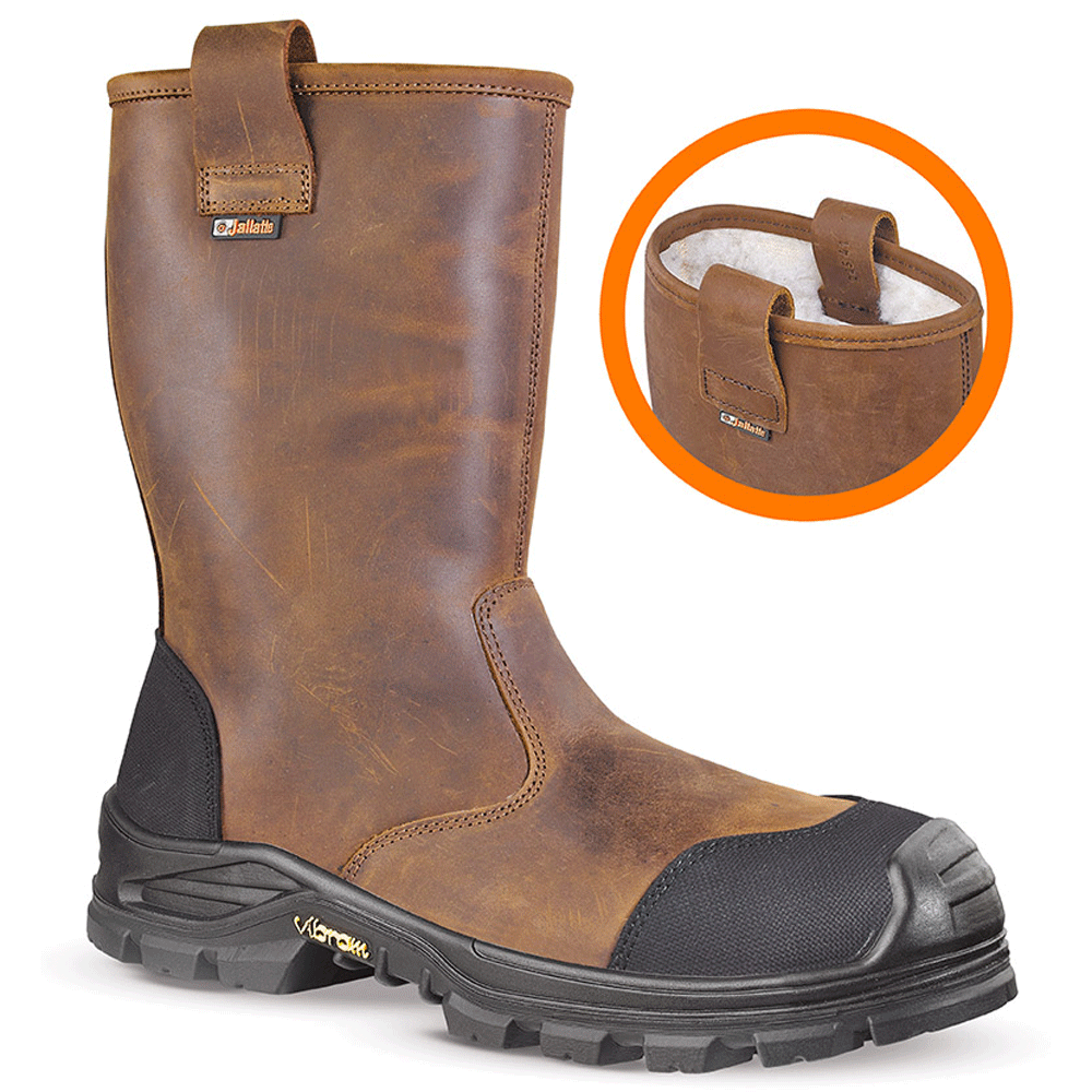 Jallatte Jalbox SAS S3 CI SRC Water-Repellent Safety Work Rigger Boots - Premium RIGGER BOOTS from Jallatte - Just £69.91! Shop now at workboots-online.co.uk