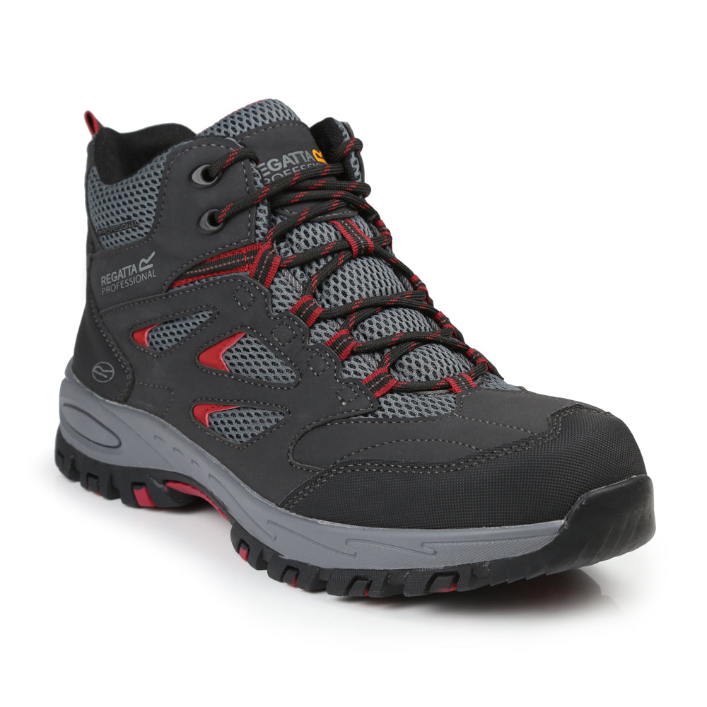 Regatta TRK201 Water Resistant Safety Hiker Boot Steel Toe - Premium SAFETY HIKER BOOTS from Regatta - Just £38.79! Shop now at workboots-online.co.uk