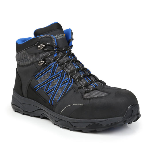 Regatta TRK202 Claystone Safety Hiker Boot Water Resistant - Premium SAFETY HIKER BOOTS from Regatta - Just £43.73! Shop now at workboots-online.co.uk