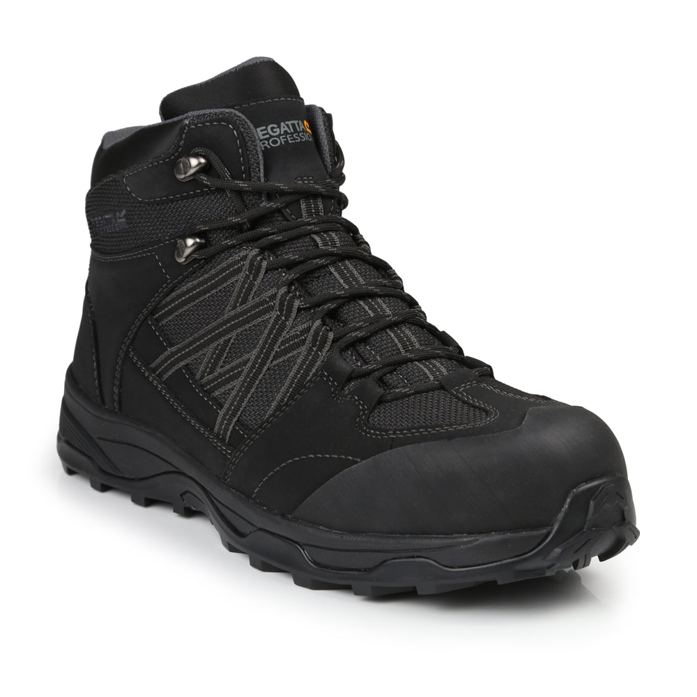 Regatta TRK202 Claystone Safety Hiker Boot Water Resistant - Premium SAFETY HIKER BOOTS from Regatta - Just £43.73! Shop now at workboots-online.co.uk
