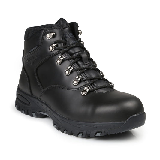 Regatta TRK203 Gritstone S3 Safety Hiker Work Boot - Premium SAFETY HIKER BOOTS from Regatta - Just £48.67! Shop now at workboots-online.co.uk