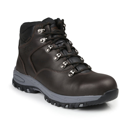 Regatta TRK203 Gritstone S3 Safety Hiker Work Boot - Premium SAFETY HIKER BOOTS from Regatta - Just £48.67! Shop now at workboots-online.co.uk