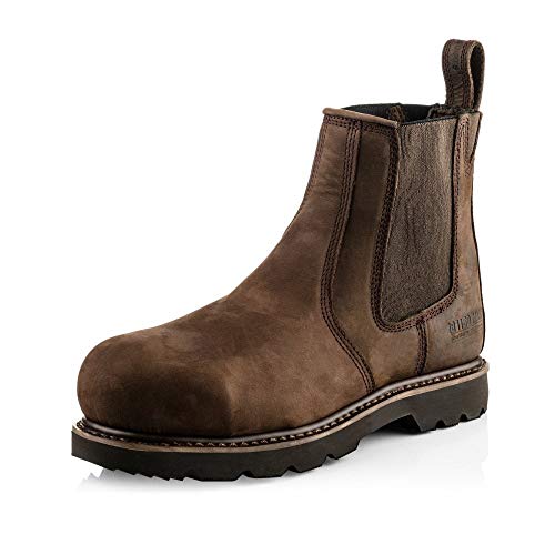 Buckler B1150SM Buckflex Safety Work Dealer Boots Chocolate (Sizes 4-13) - Premium SAFETY BOOTS from Buckler - Just £79.45! Shop now at workboots-online.co.uk