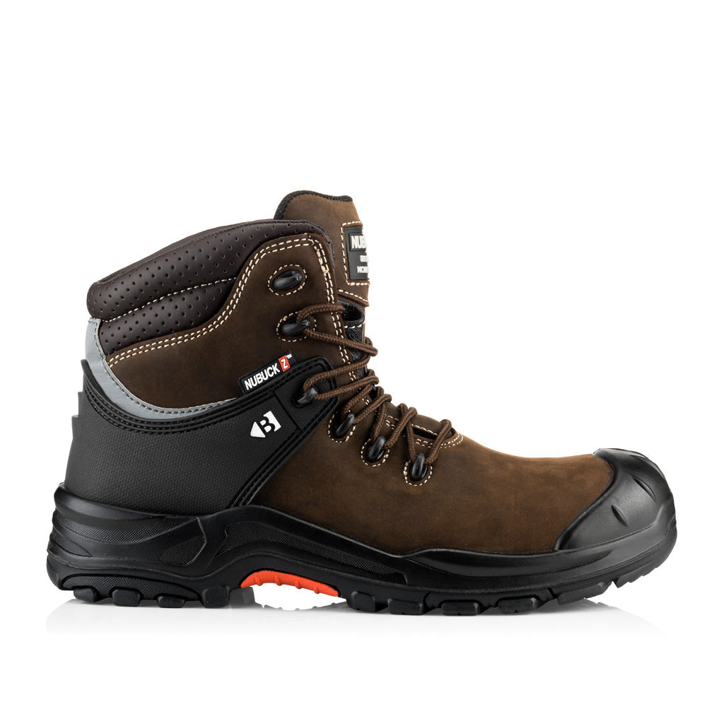 Buckler NKZ102BR S3 HRO SRC WRU Brown Safety Lace Boot - Premium SAFETY HIKER BOOTS from Buckler - Just £59.45! Shop now at workboots-online.co.uk