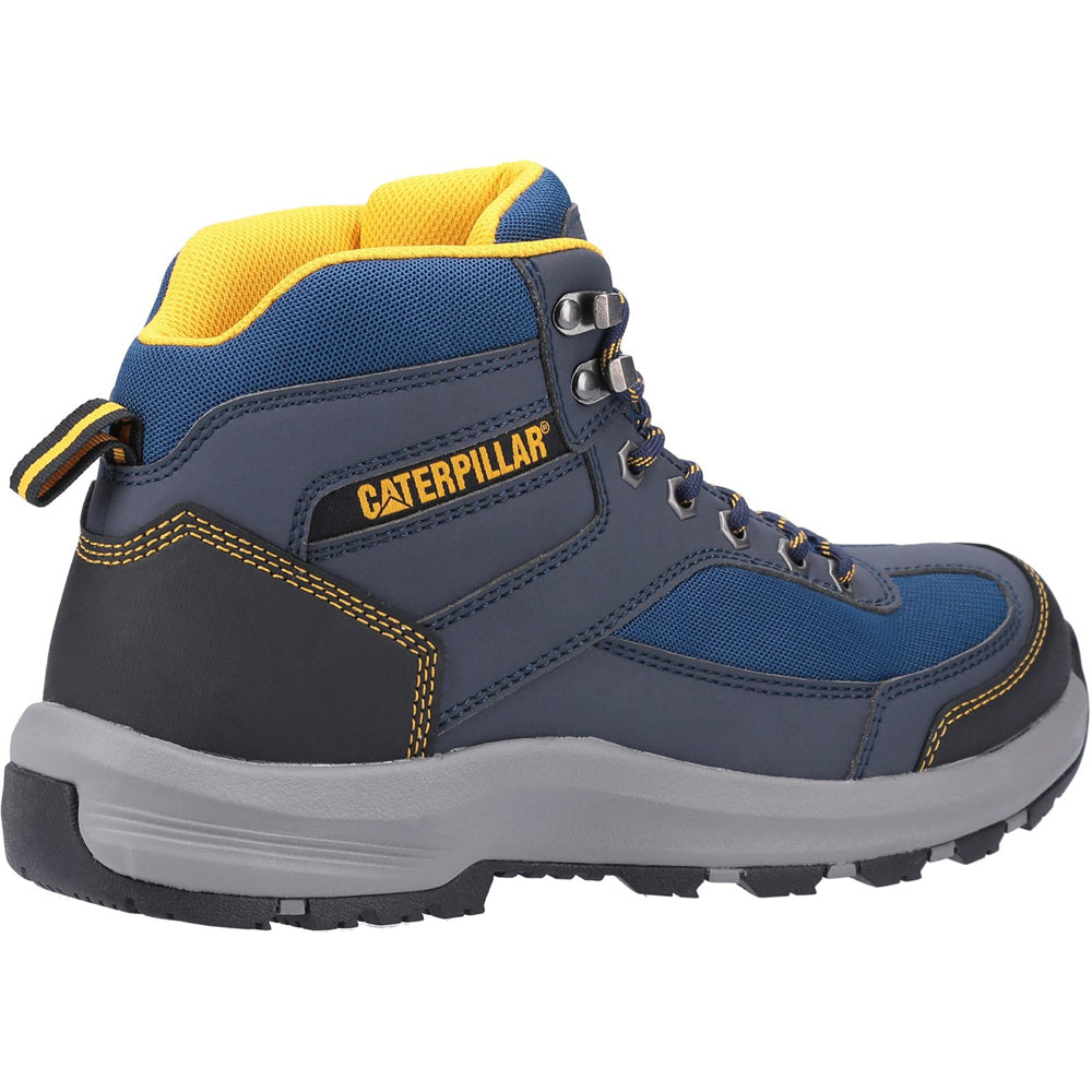 Caterpillar Cat Elmore Mid Safety Hiker Work Boot - Premium SAFETY HIKER BOOTS from Caterpillar - Just £81.45! Shop now at workboots-online.co.uk