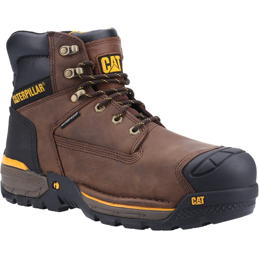 Caterpillar CAT Excavator LT 6" S3 WR HRO SRA Waterproof Safety Work Boot - Premium SAFETY BOOTS from Caterpillar - Just £150.67! Shop now at workboots-online.co.uk