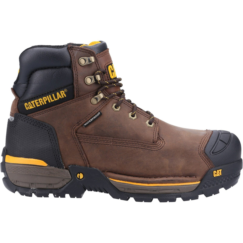 Caterpillar CAT Excavator LT 6" S3 WR HRO SRA Waterproof Safety Work Boot - Premium SAFETY BOOTS from Caterpillar - Just £150.67! Shop now at workboots-online.co.uk