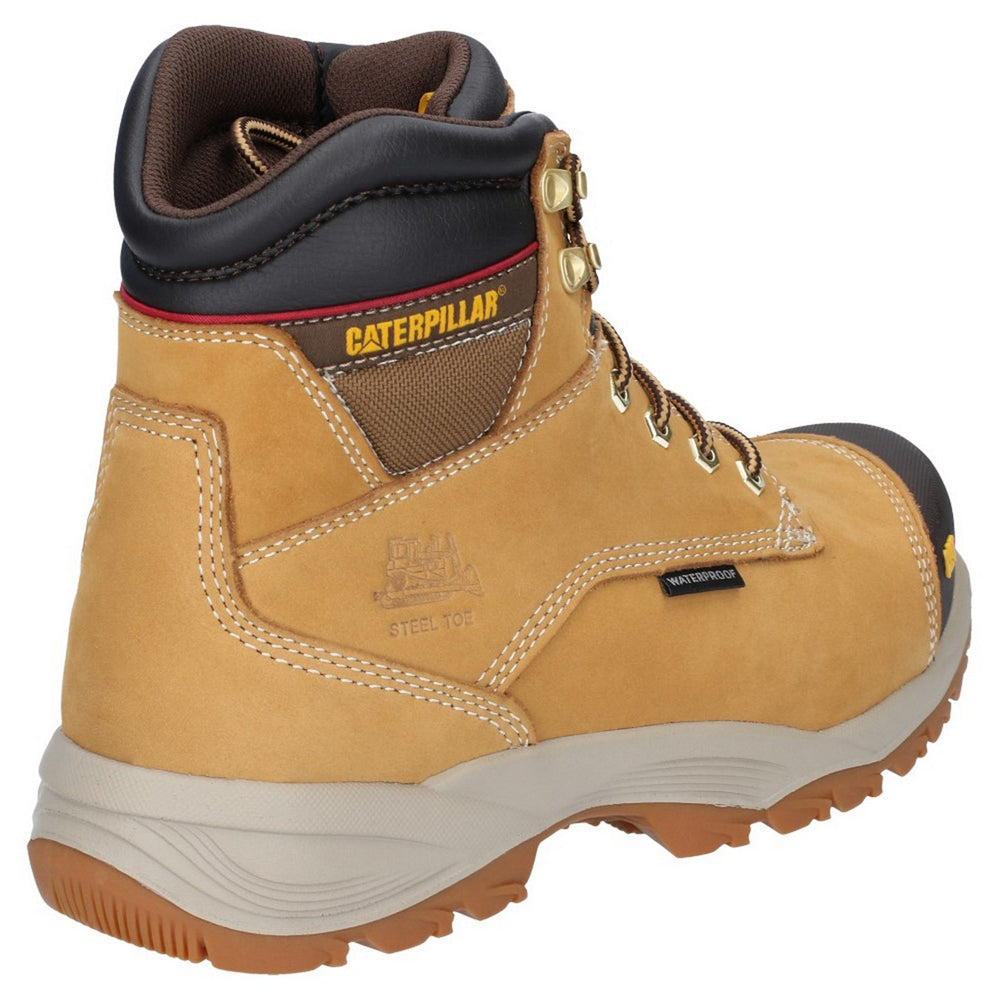 Caterpillar CAT Spiro Lace Up Waterproof Safety Work Boot - Premium SAFETY BOOTS from Caterpillar - Just £114.99! Shop now at workboots-online.co.uk