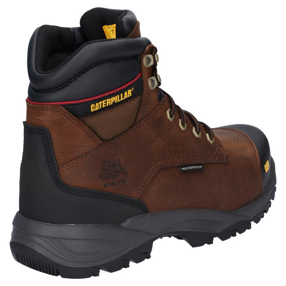 Caterpillar CAT Spiro Lace Up Waterproof Safety Work Boot - Premium SAFETY BOOTS from Caterpillar - Just £114.99! Shop now at workboots-online.co.uk