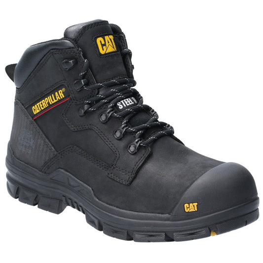 Caterpillar CAT Bearing S3 Water Resistant HRO SRC Steel Toe Work Boot - Premium SAFETY BOOTS from Caterpillar - Just £109.99! Shop now at workboots-online.co.uk