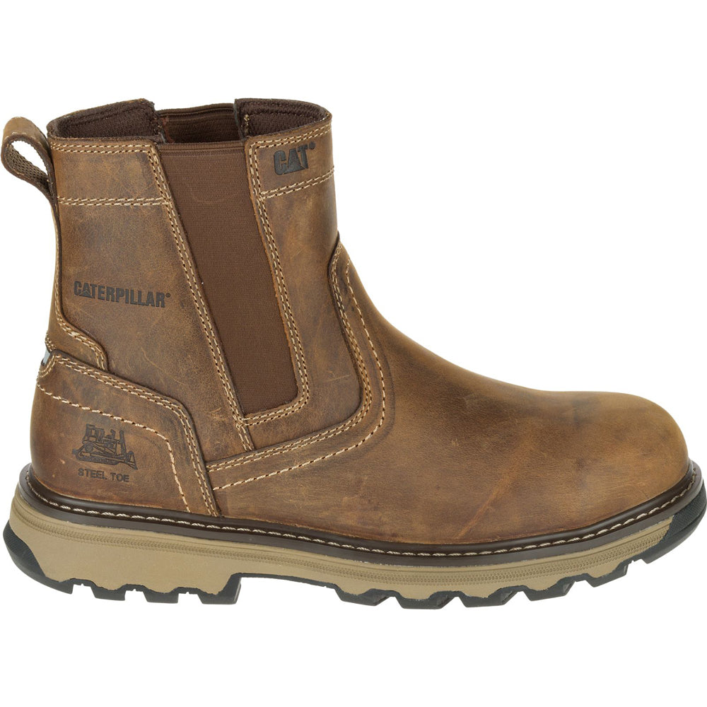 Caterpillar CAT Pelton Steel Toe S1P HRO SRA Safety Work Dealer Boot - Premium SAFETY BOOTS from Caterpillar - Just £99.99! Shop now at workboots-online.co.uk