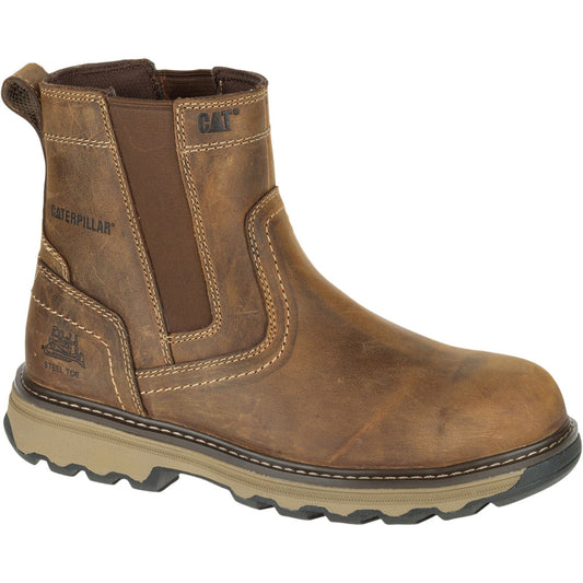 Caterpillar CAT Pelton Steel Toe S1P HRO SRA Safety Work Dealer Boot - Premium SAFETY BOOTS from Caterpillar - Just £99.99! Shop now at workboots-online.co.uk