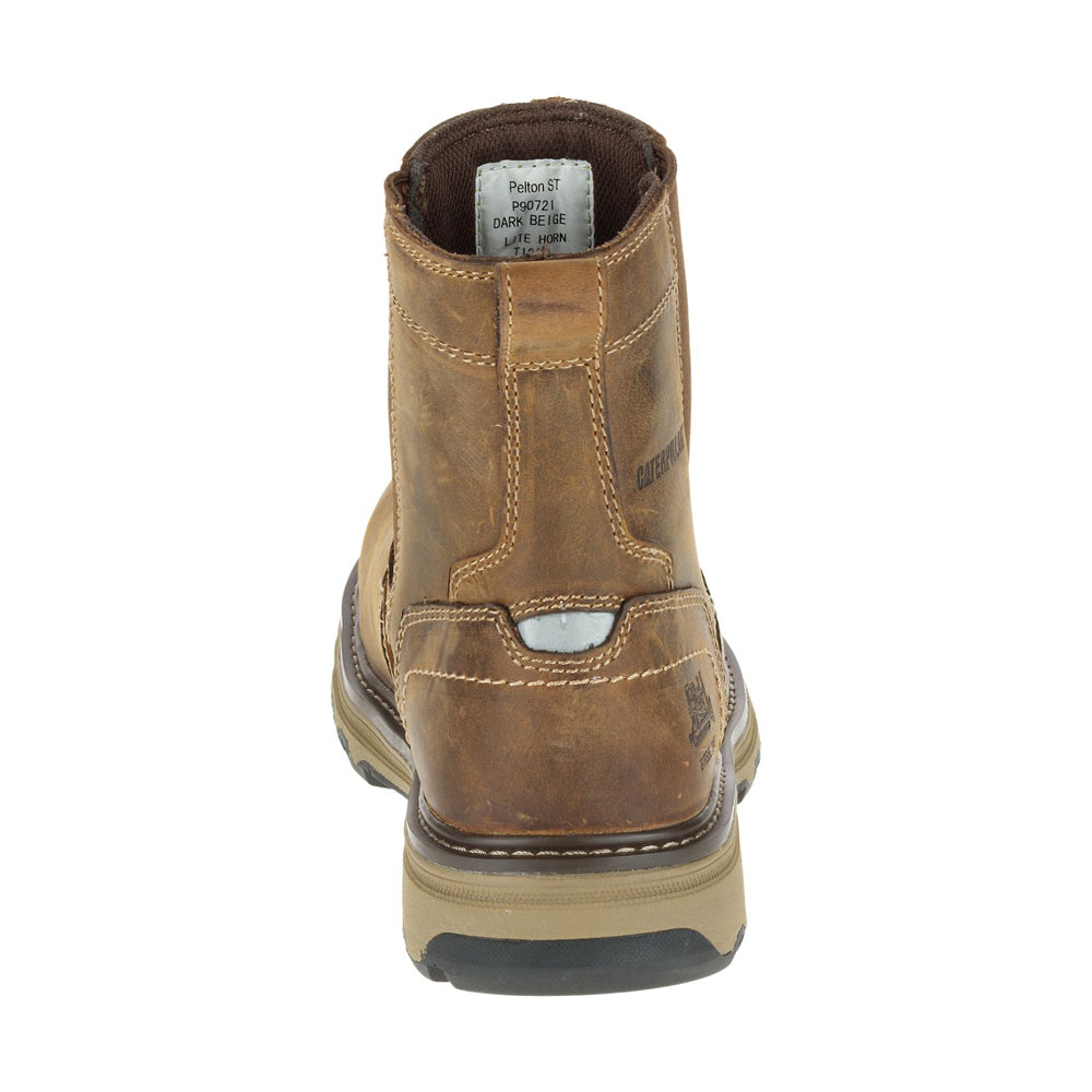 Caterpillar CAT Pelton Steel Toe S1P HRO SRA Safety Work Dealer Boot - Premium SAFETY BOOTS from Caterpillar - Just £99.99! Shop now at workboots-online.co.uk