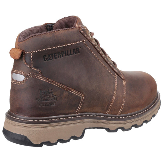 Caterpillar CAT Parker Steel Toe S1P HRC SRA Safety Work Boot - Premium SAFETY BOOTS from Caterpillar - Just £99.99! Shop now at workboots-online.co.uk