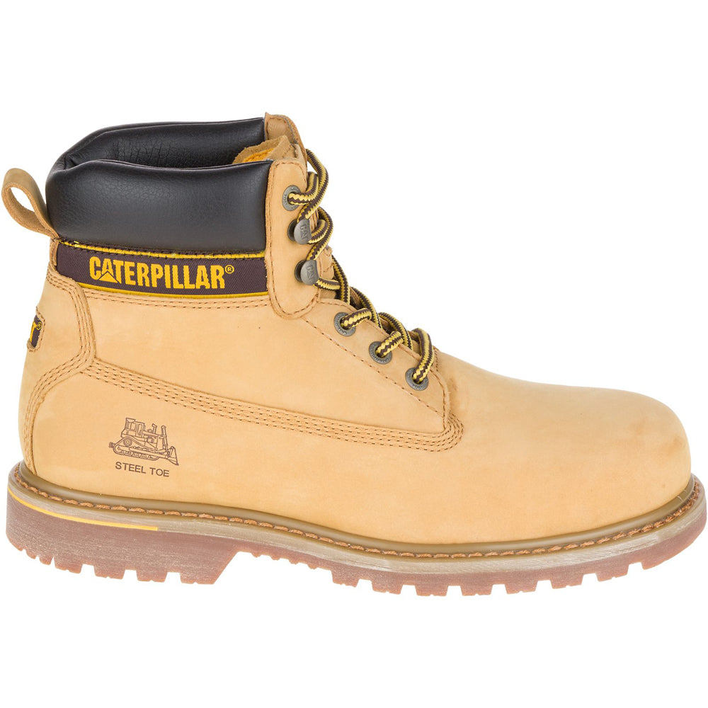 Caterpillar CAT Holton Steel Toe SB FO HRO SRC Work Boot - Premium SAFETY BOOTS from Caterpillar - Just £87.99! Shop now at workboots-online.co.uk