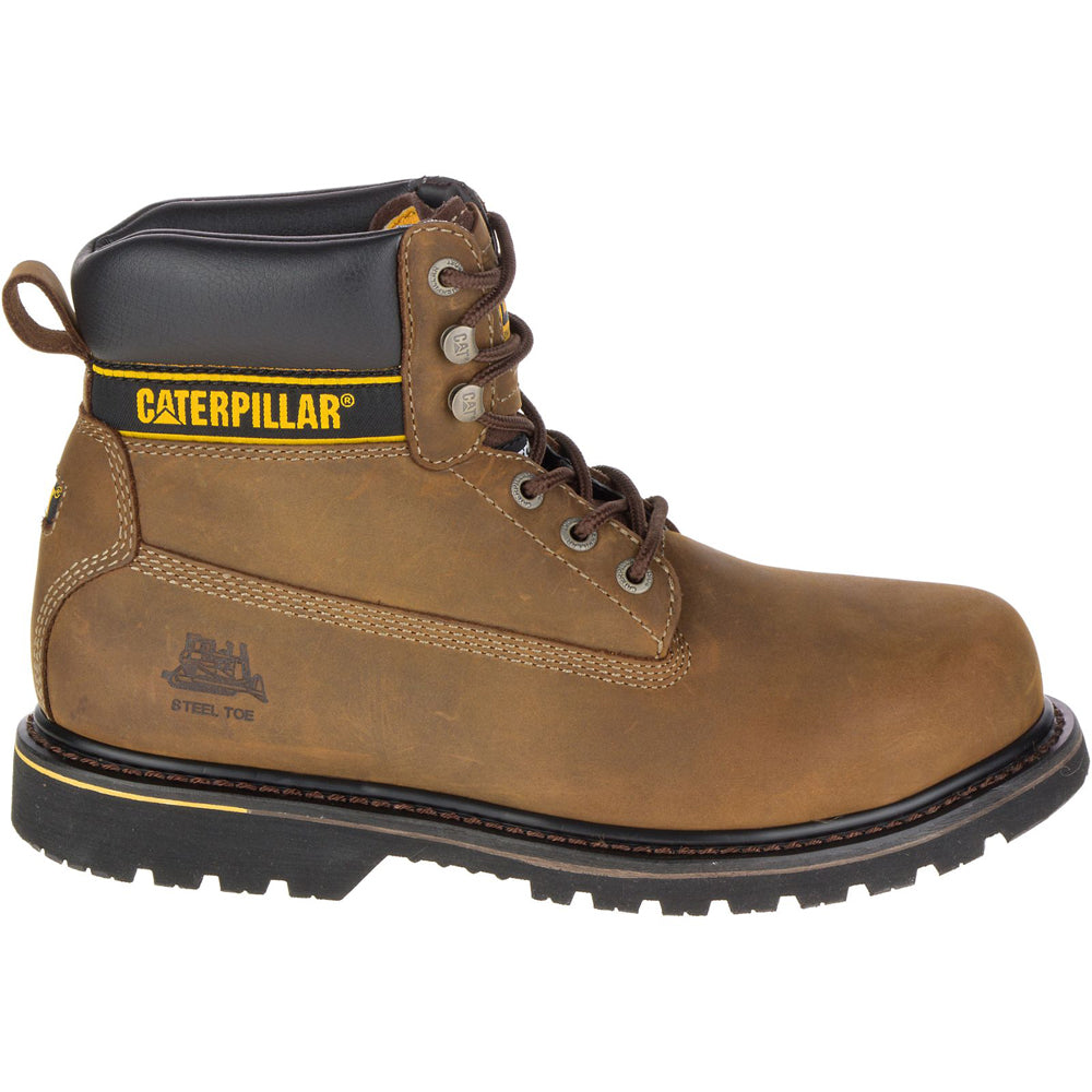 Caterpillar CAT Holton Steel Toe SB FO HRO SRC Work Boot - Premium SAFETY BOOTS from Caterpillar - Just £87.99! Shop now at workboots-online.co.uk