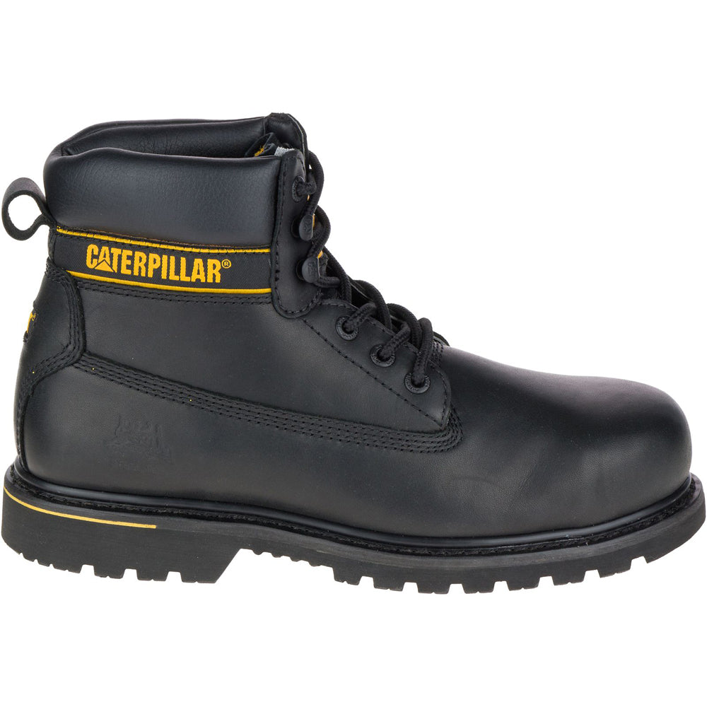 Caterpillar CAT Holton Steel Toe SB FO HRO SRC Work Boot - Premium SAFETY BOOTS from Caterpillar - Just £87.99! Shop now at workboots-online.co.uk