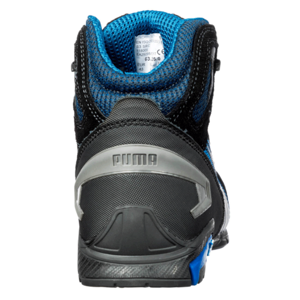 Puma Rio Mid S3 SRC Safety Toe Cap Work Boots - Premium SAFETY BOOTS from Puma - Just £66.75! Shop now at workboots-online.co.uk