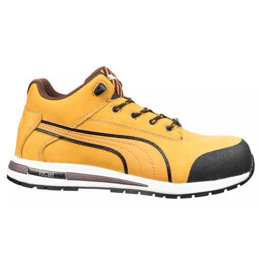 Puma Dash Mid S3 HRO SRC Safety Work Boot Trainer - Premium SAFETY BOOTS from Puma - Just £68.36! Shop now at workboots-online.co.uk