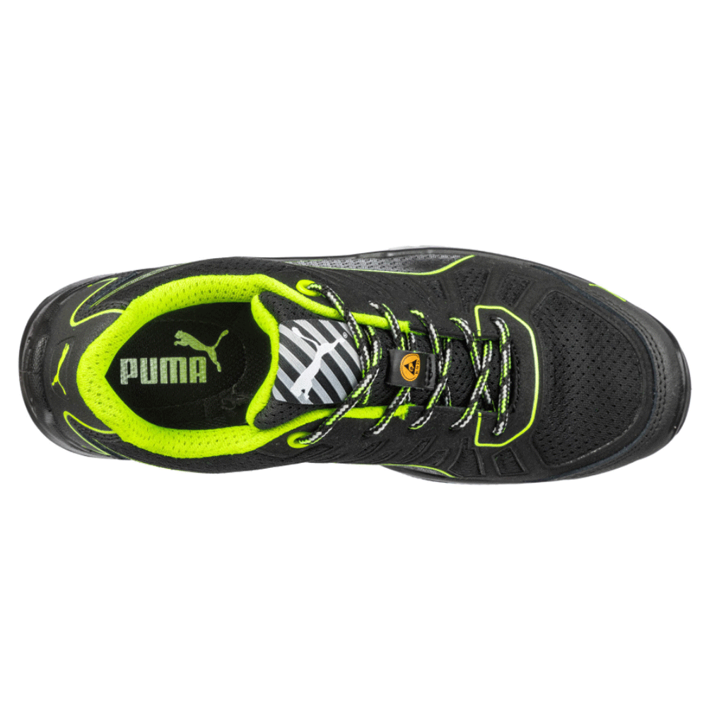 Puma Fuse TC Low S1P ESD SRC Safety Work Trainer Shoe - Premium SAFETY TRAINERS from Puma - Just £70.35! Shop now at workboots-online.co.uk