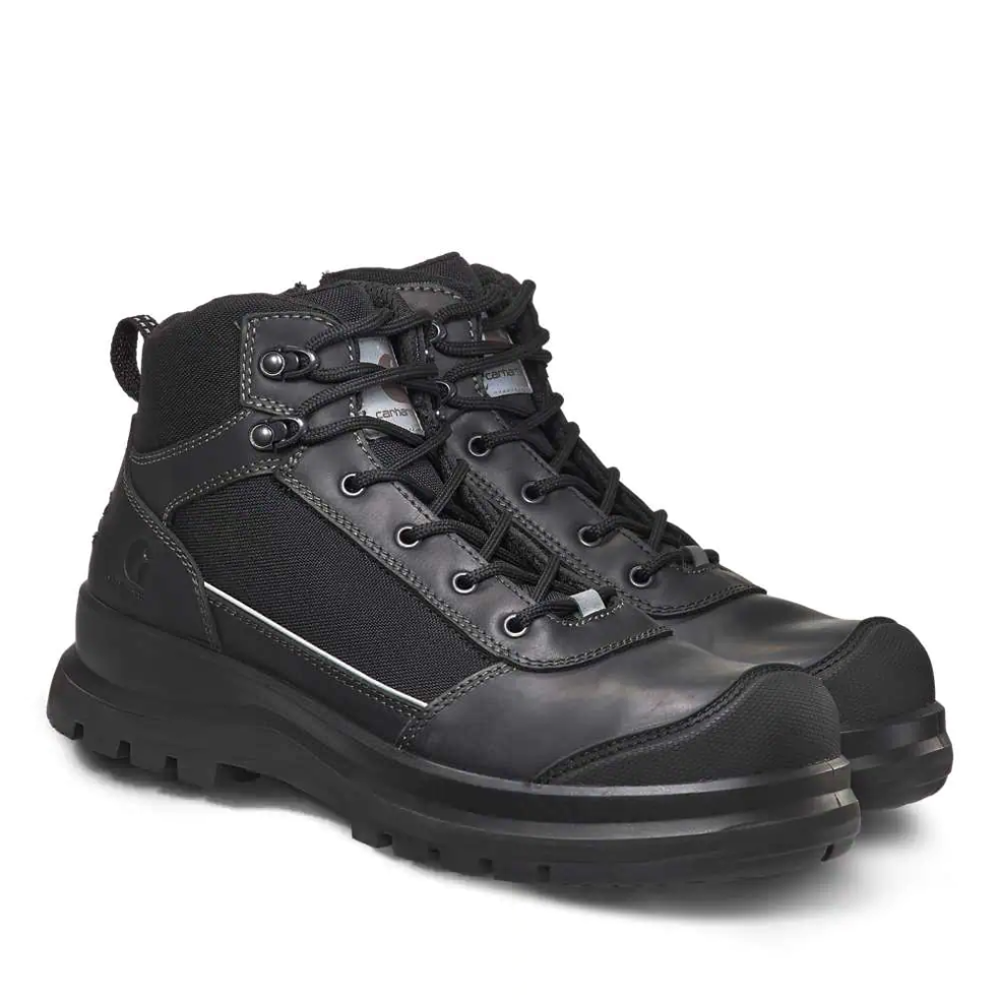 Carhartt F702933 Detroit Vibram Sole Rugged Flex Side Zip Work Safety Boot - Premium SAFETY BOOTS from Carhartt - Just £116.10! Shop now at workboots-online.co.uk