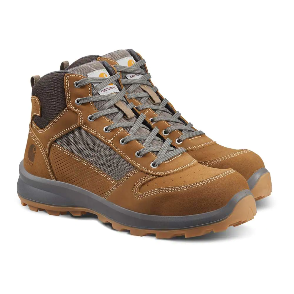 Carhartt F700909 Michigan Rugged Flex S1P Midcut Safety Work Boots - Premium SAFETY BOOTS from Carhartt - Just £97.40! Shop now at workboots-online.co.uk