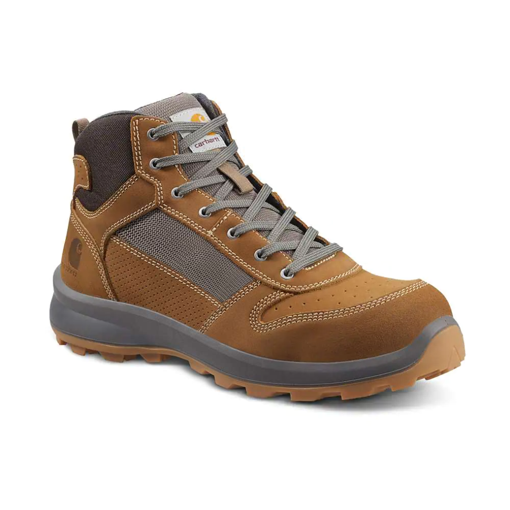 Carhartt F700909 Michigan Rugged Flex S1P Midcut Safety Work Boots - Premium SAFETY BOOTS from Carhartt - Just £97.40! Shop now at workboots-online.co.uk