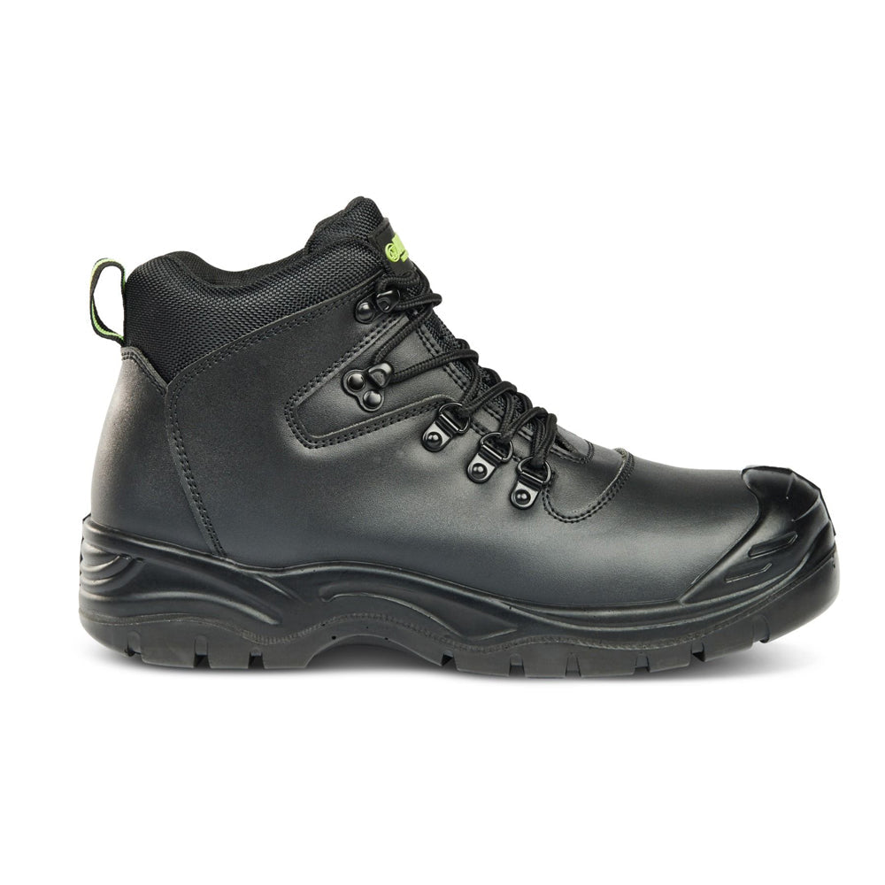 Apache Jupiter Black Mid-Cut Safety Work Boot - Premium SAFETY BOOTS from Apache - Just £30.28! Shop now at workboots-online.co.uk