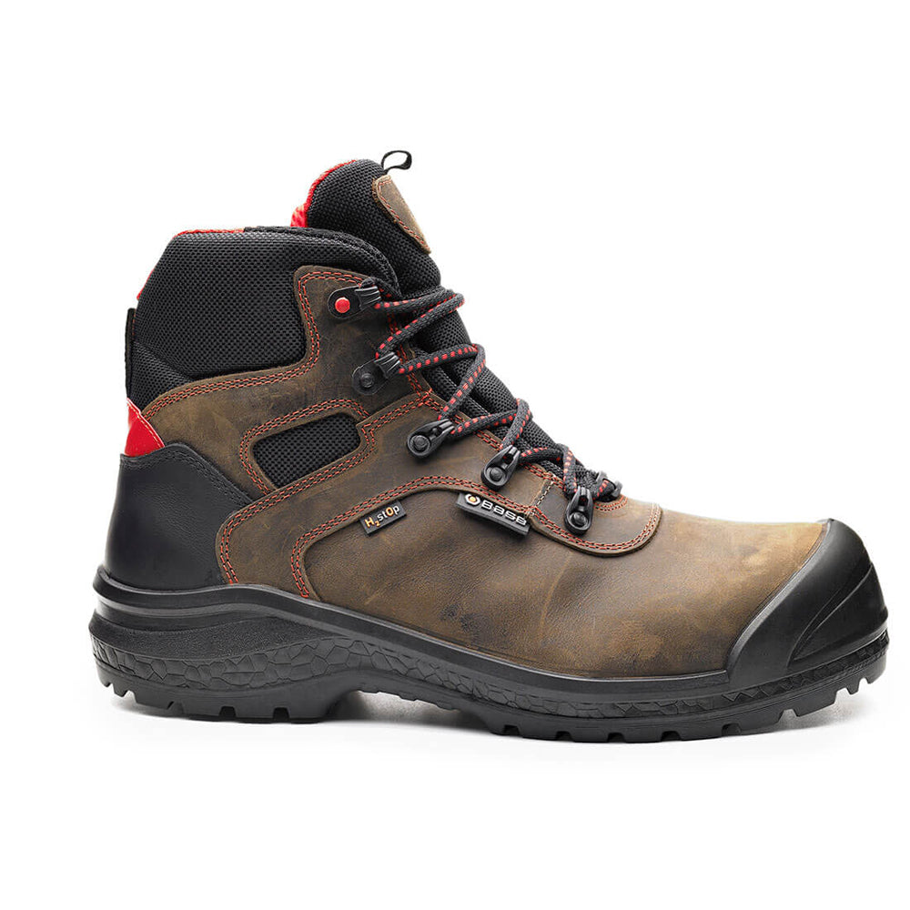Base B0895 Be-Dry Mid / Be-Rock Anti Static Insulated Safety Work Boot - Premium SAFETY HIKER BOOTS from Base - Just £78.59! Shop now at workboots-online.co.uk