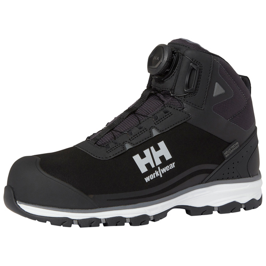 Helly Hansen 78383 Chelsea Evolution 2 Mid-Cut BOA S3 HT Wide Shoes - Premium SAFETY HIKER BOOTS from Helly Hansen - Just £148.26! Shop now at workboots-online.co.uk