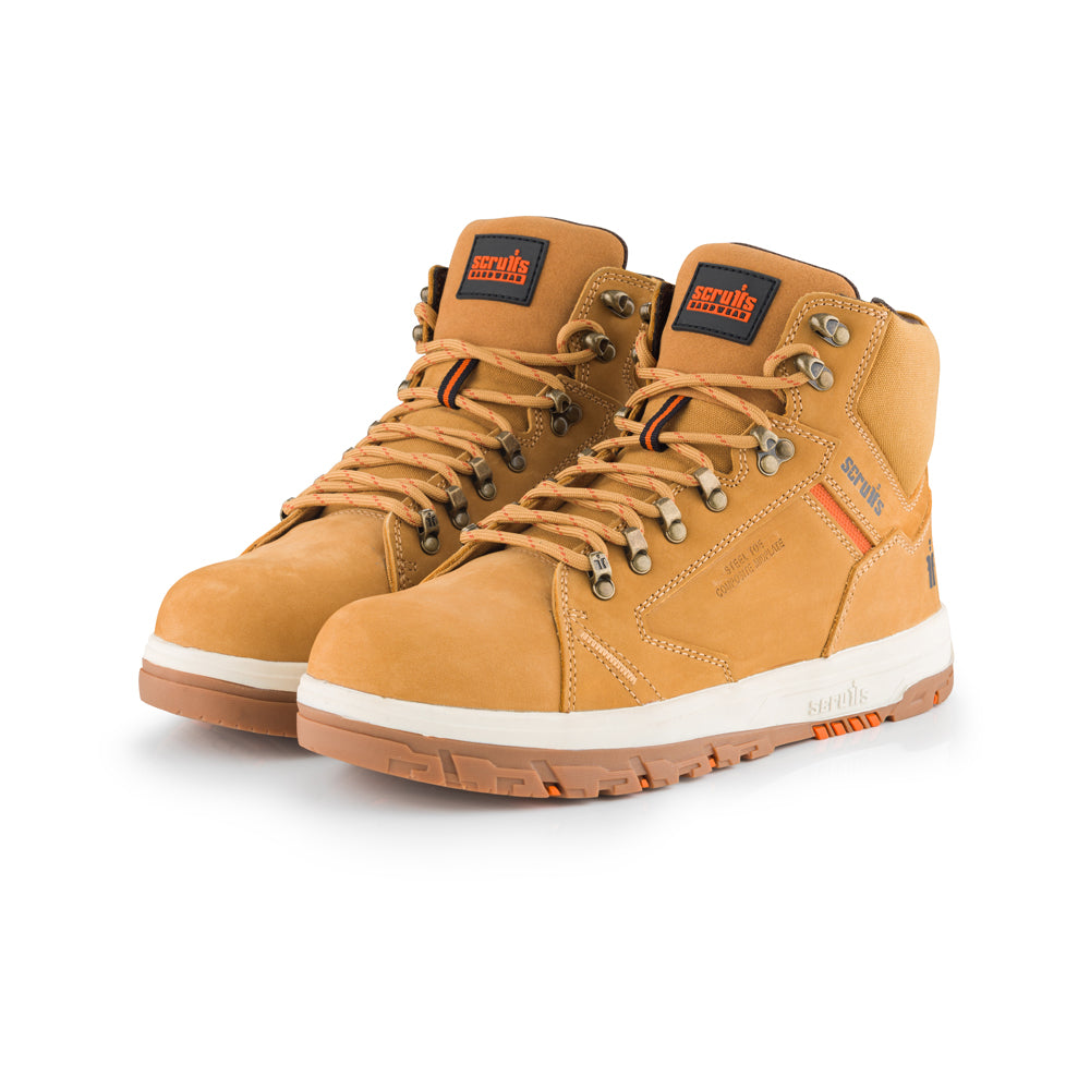 Scruffs Nevis Tan Leather Safety Work Boot - Premium SAFETY BOOTS from Scruffs - Just £48.99! Shop now at workboots-online.co.uk