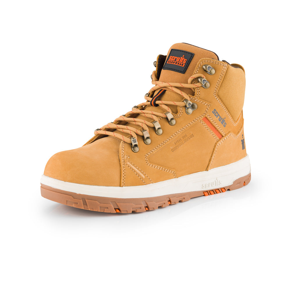 Scruffs Nevis Tan Leather Safety Work Boot - Premium SAFETY BOOTS from Scruffs - Just £48.99! Shop now at workboots-online.co.uk