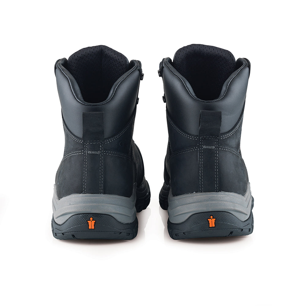 Scruffs Rafter Black Leather Safety Work Boots - Premium SAFETY BOOTS from Scruffs - Just £42.99! Shop now at workboots-online.co.uk