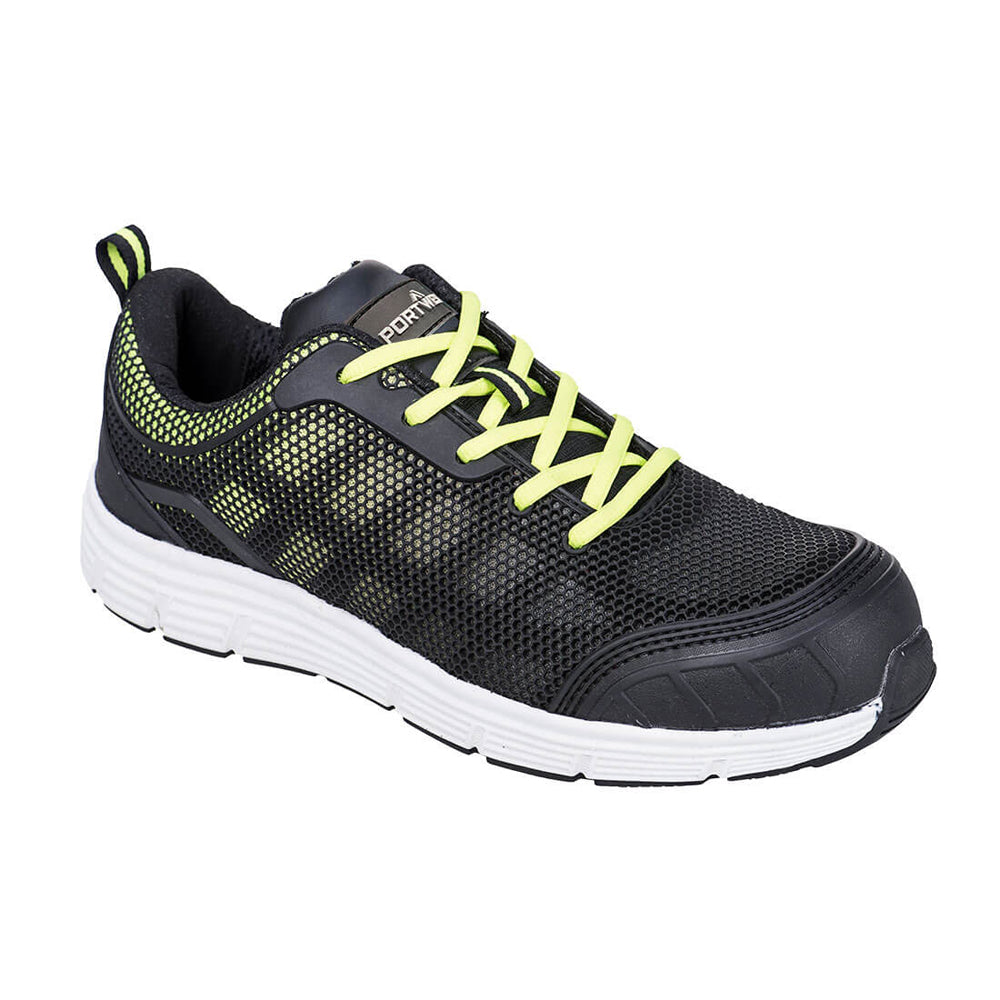 Portwest FT15 Steelite Tove Breathable Safety Trainer S1P - Premium SAFETY TRAINERS from Portwest - Just £41.92! Shop now at workboots-online.co.uk