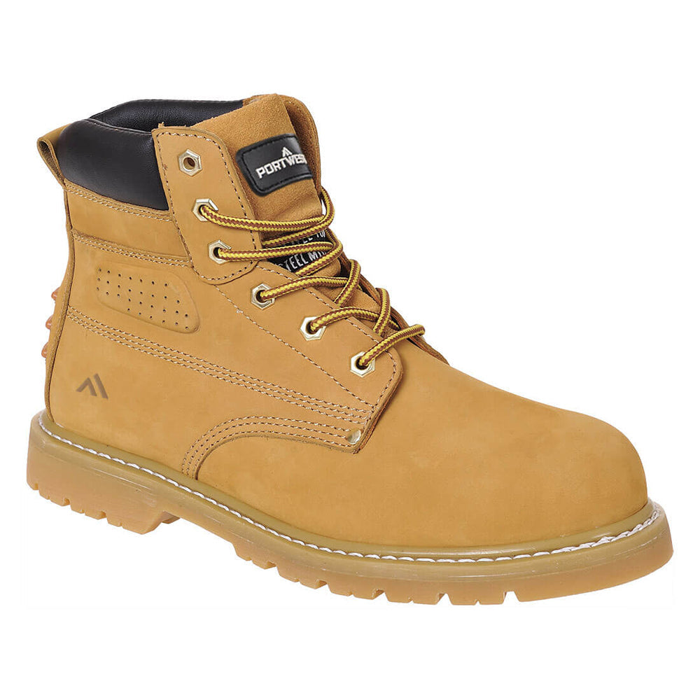 Portwest FW35 Steelite Welted Plus Safety Boot SBP HRO - Premium SAFETY BOOTS from Portwest - Just £42.79! Shop now at workboots-online.co.uk