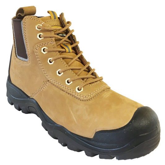 Buckler BHYB2 Anti-Scuff Safety Work Boots Brown Sizes 6-13 Mens Dealer Brown or Honey - Premium SAFETY BOOTS from Buckler - Just £49.99! Shop now at workboots-online.co.uk