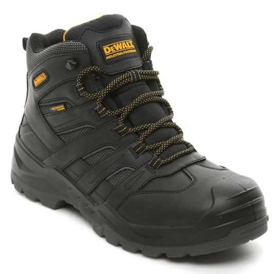 DeWalt Murray Waterproof Breathable Wide Fit Black Safety Work Boot - Premium SAFETY HIKER BOOTS from Dewalt - Just £64.99! Shop now at workboots-online.co.uk